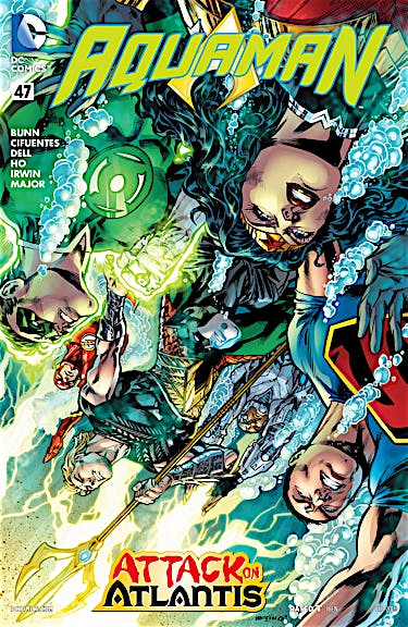 Aquaman (2011-) #47 preview images