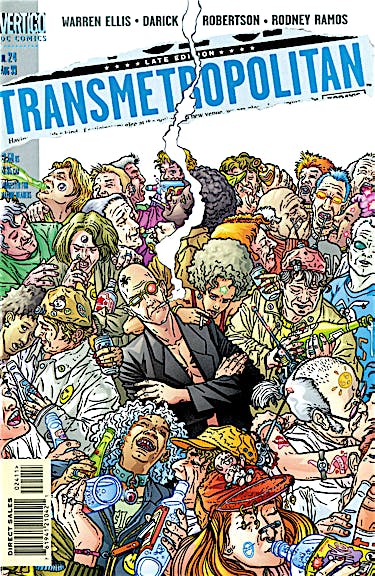 Transmetropolitan #24 preview images