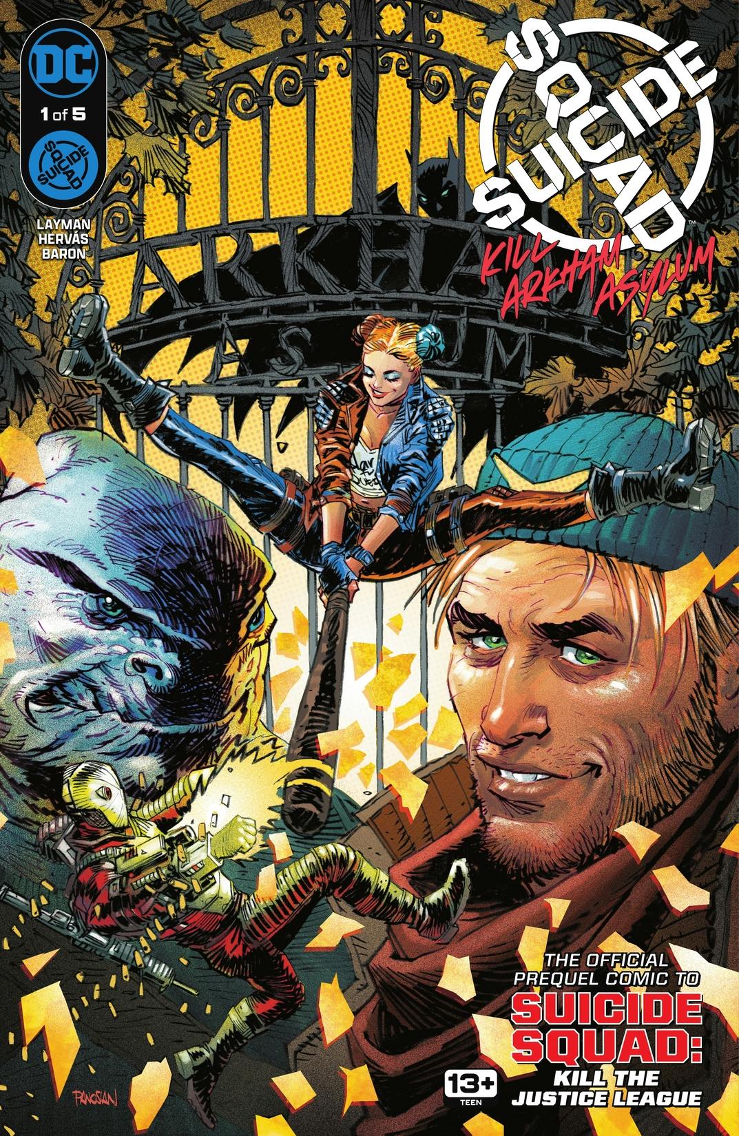 Suicide Squad: Kill Arkham Asylum #1 preview images