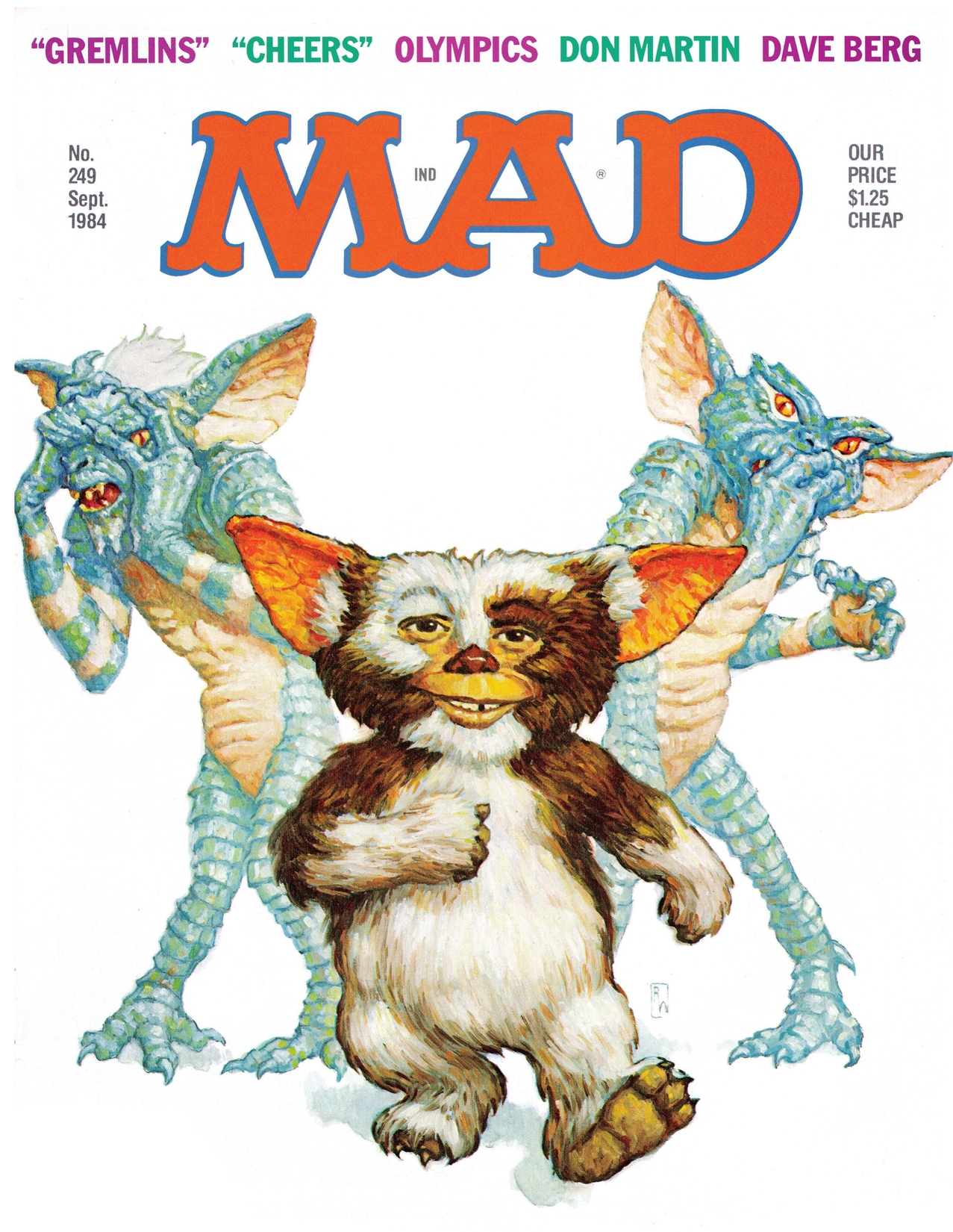 Mad Magazine #249 preview images