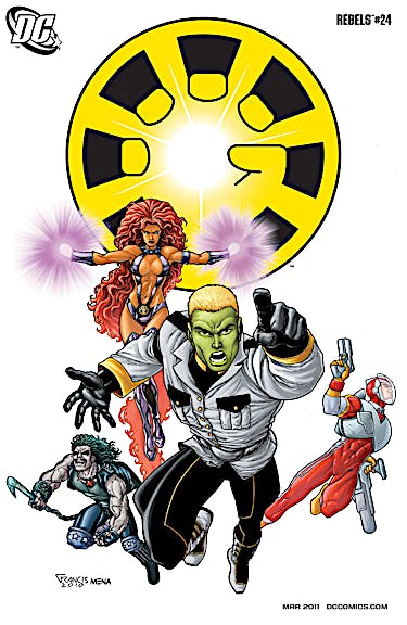 R.E.B.E.L.S. (2009-) #24 preview images