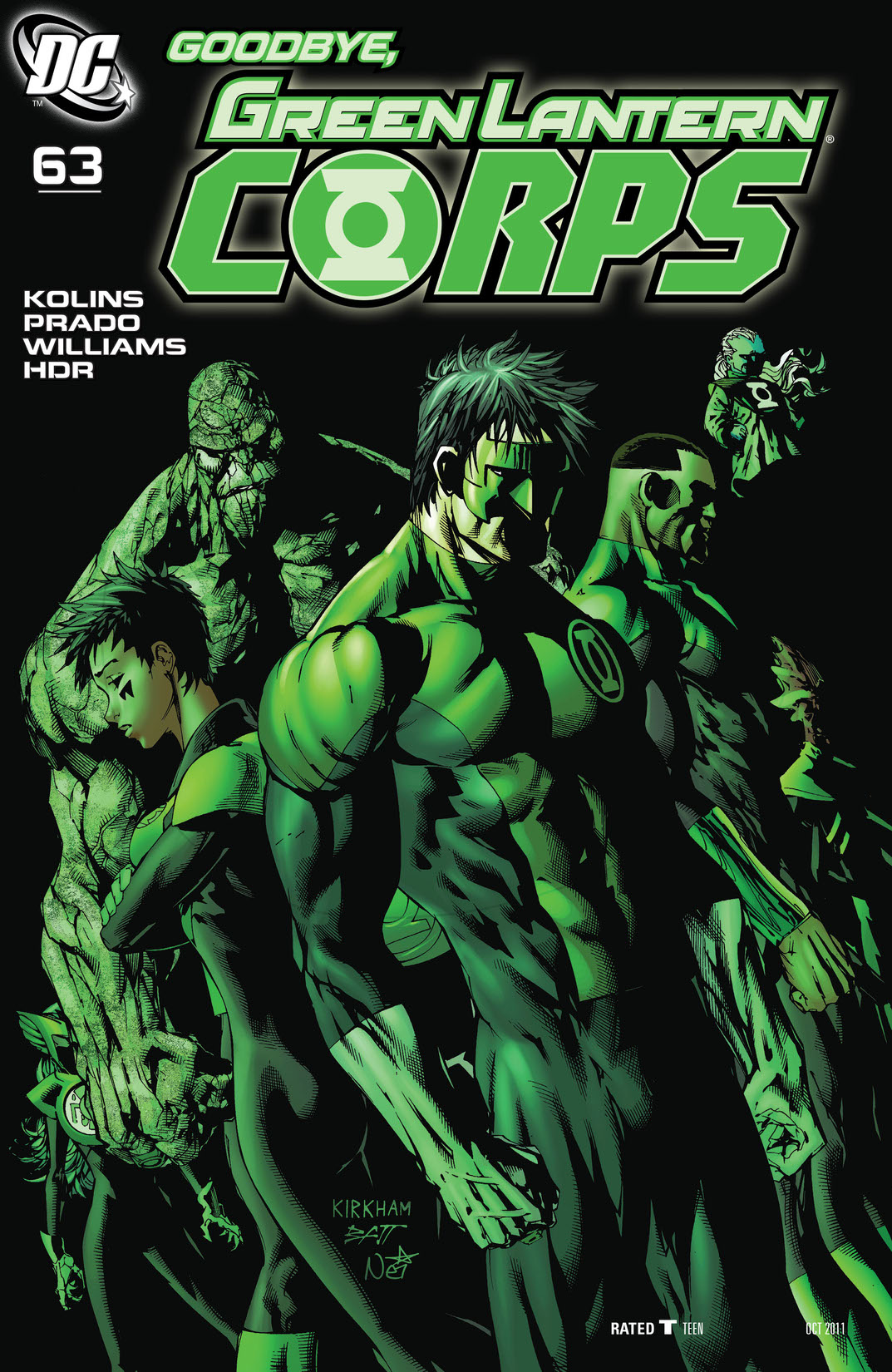 Green Lantern Corps (2006-) #63 preview images