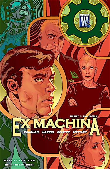 Ex Machina #24 preview images