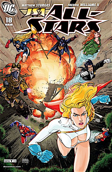 JSA All-Stars #18 preview images