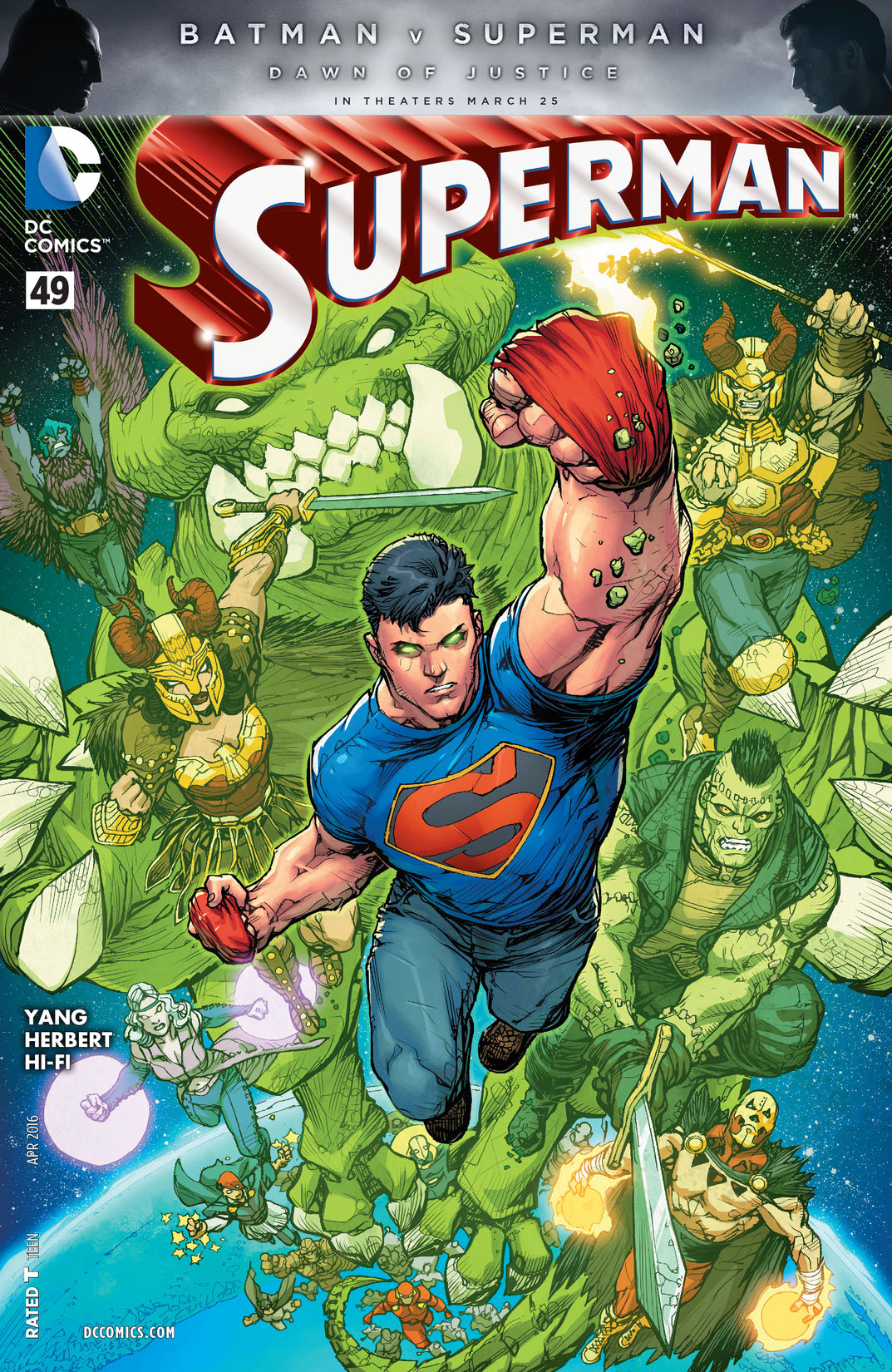 Superman (2011-) #49 preview images