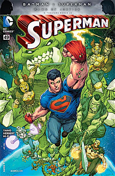 Superman (2011-) #49 preview images