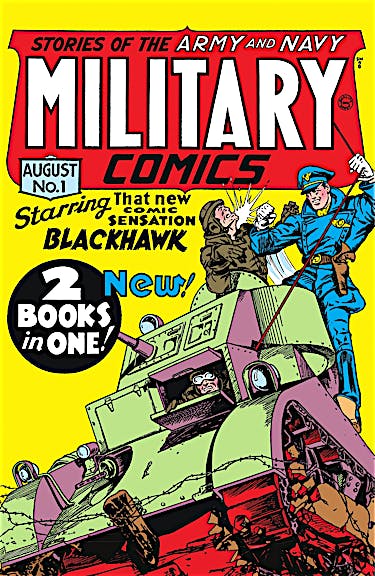 Military Comics #1 preview images