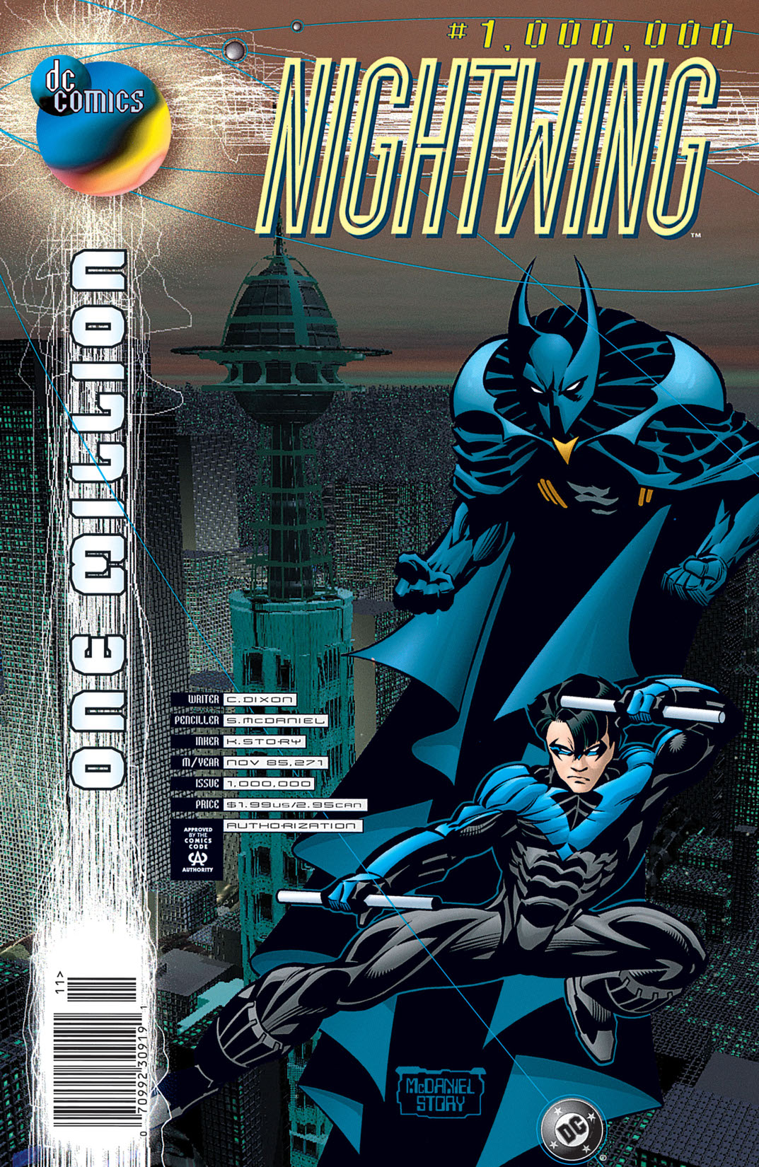 Nightwing #1000000 preview images