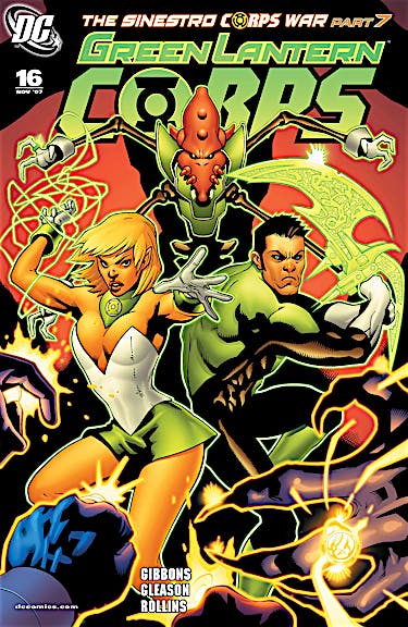 Green Lantern Corps (2006-) #16 preview images