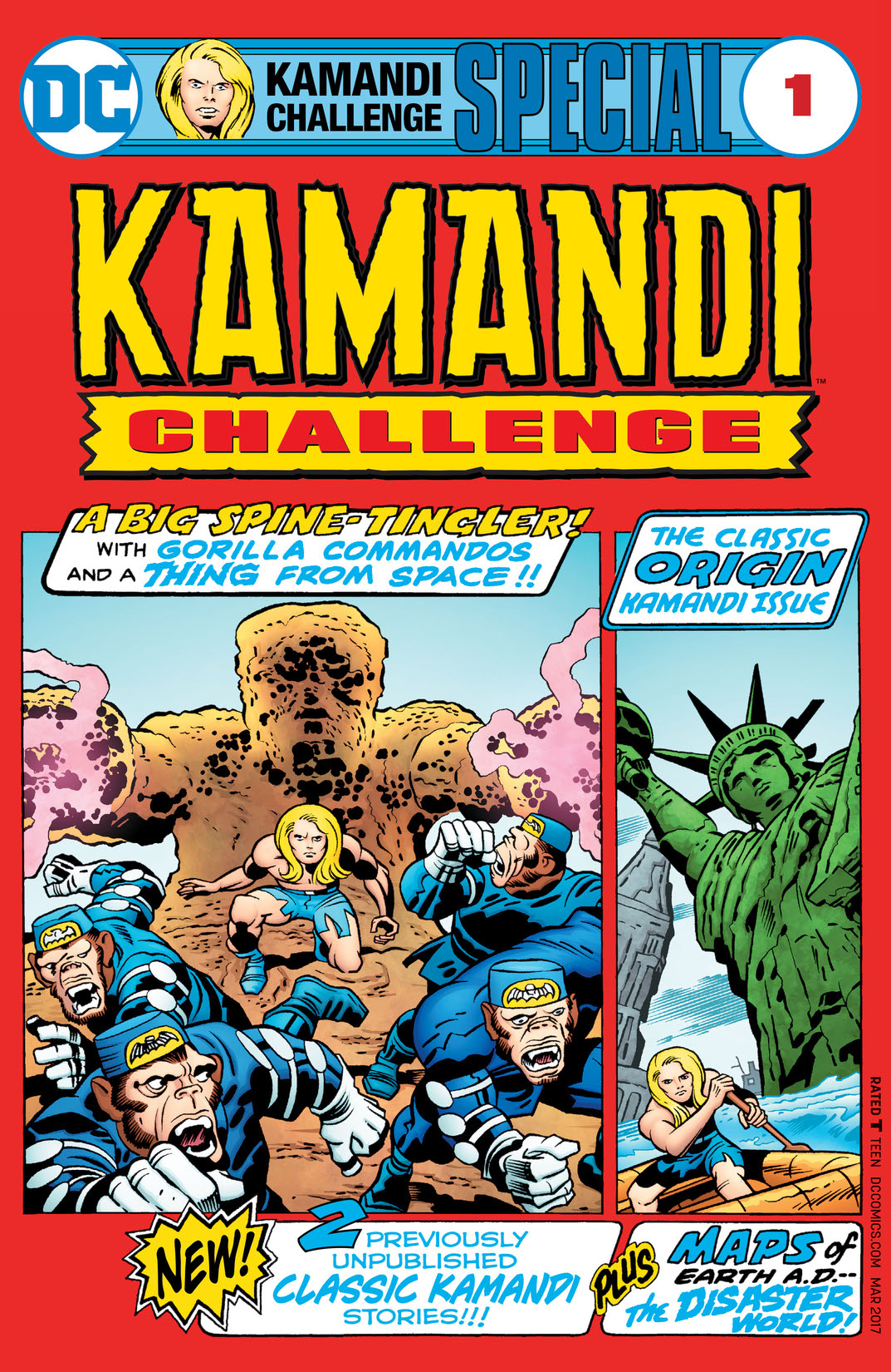 The Kamandi Challenge Special #1 preview images
