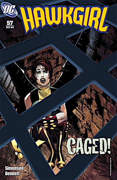 Hawkgirl #57 preview images