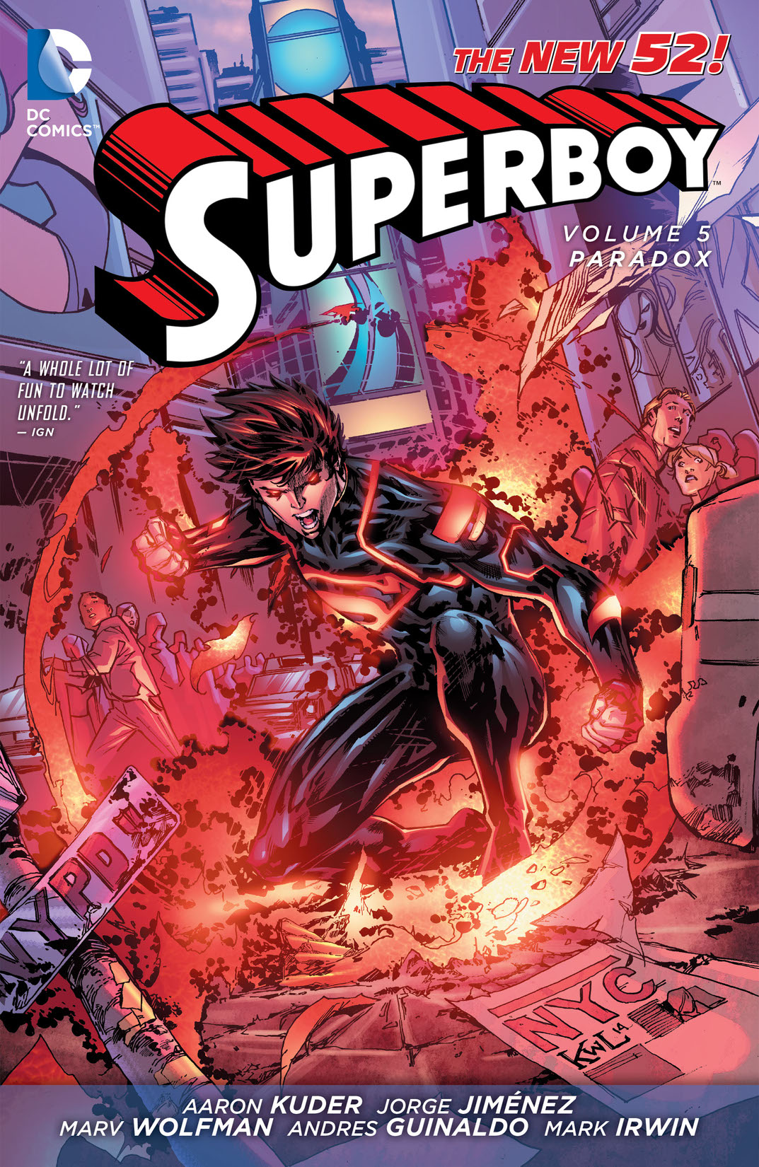 Superboy Vol. 5: Paradox preview images