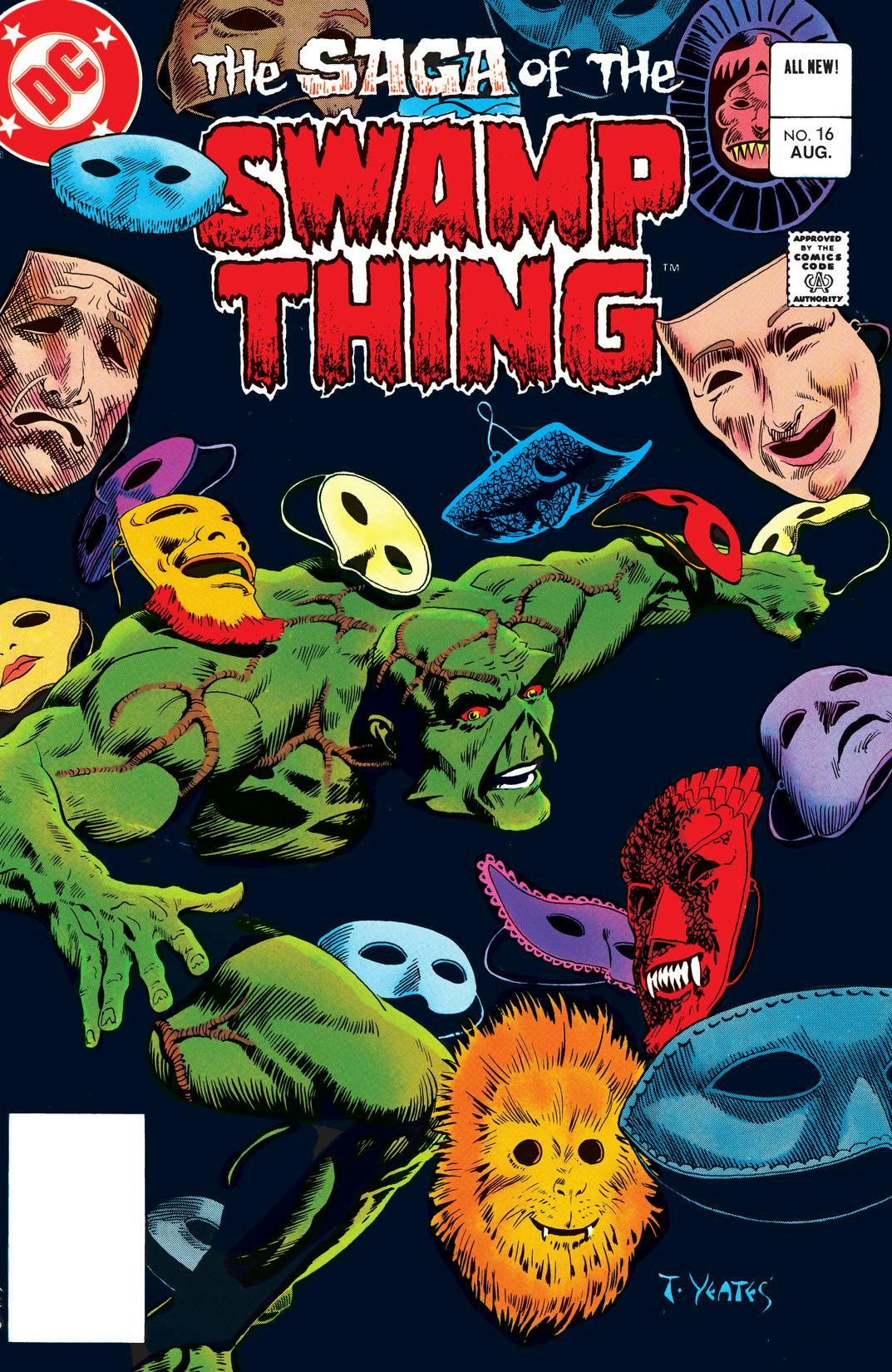 The Saga of the Swamp Thing (1982-) #16 preview images