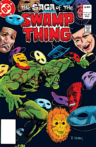 The Saga of the Swamp Thing (1982-) #16 preview images