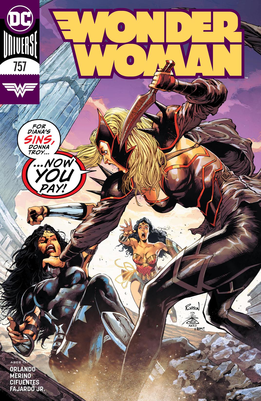 Wonder Woman (2016-) #757 preview images