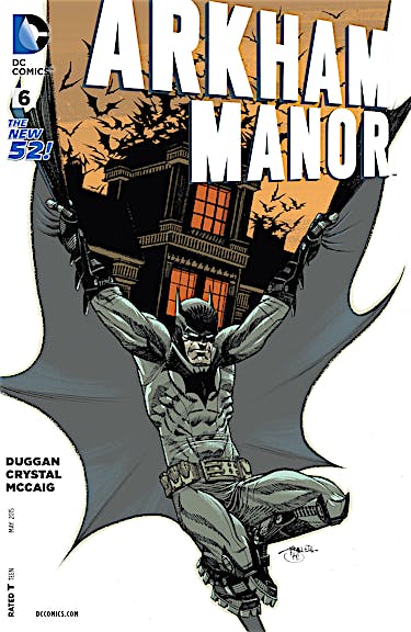Arkham Manor #6 preview images