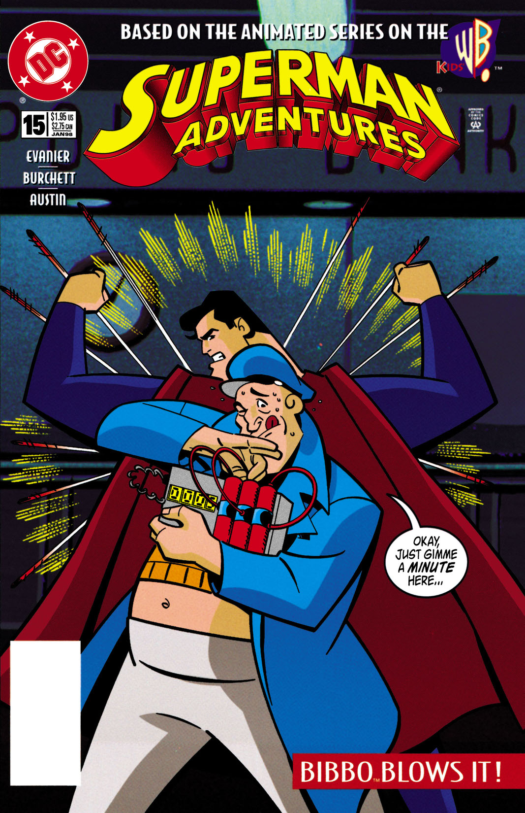Superman Adventures #15 preview images