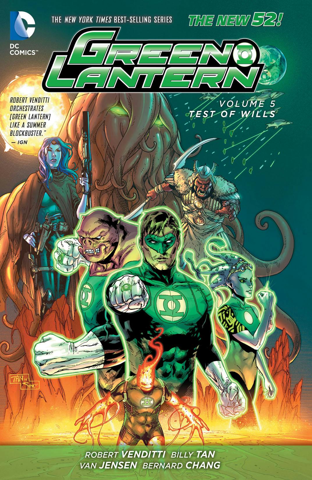 Green Lantern Vol. 5: Test of Wills preview images