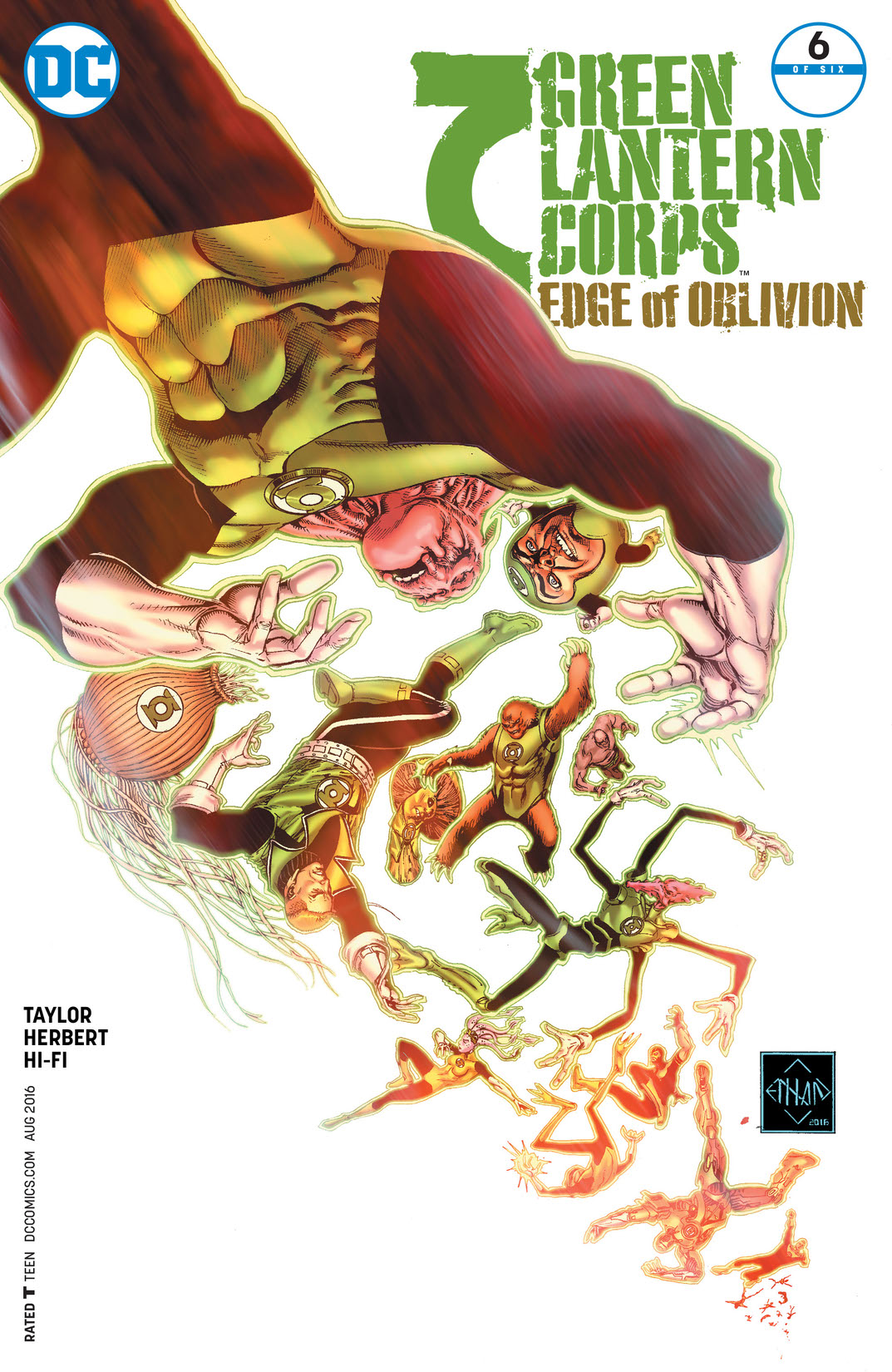 Green Lantern Corps: Edge of Oblivion #6 preview images