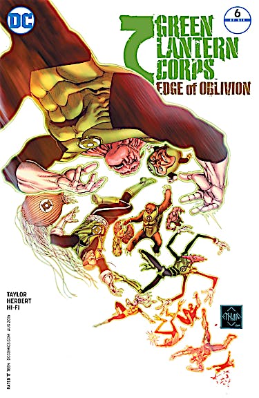 Green Lantern Corps: Edge of Oblivion #6 preview images