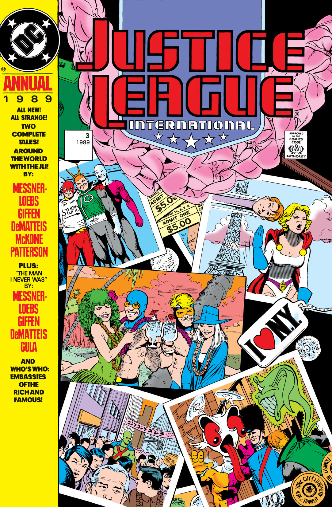 Justice League International Annual (1990-) #3 preview images