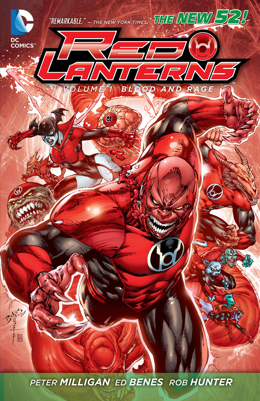 Red Lanterns Vol. 1: Blood and Rage preview images