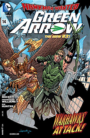 Green Arrow (2011-) #14 preview images
