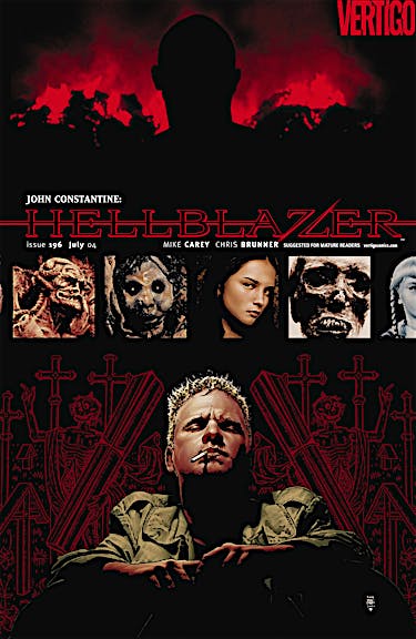 Hellblazer #196 preview images