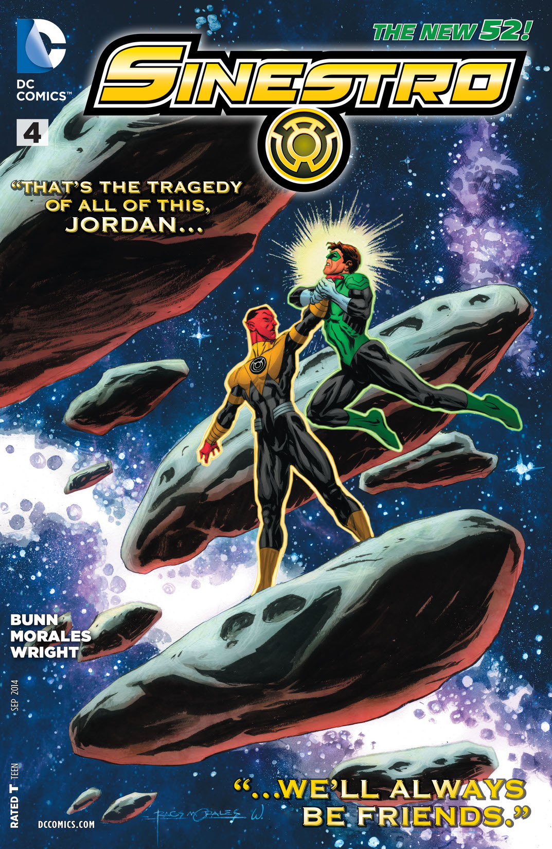 Sinestro #4 preview images