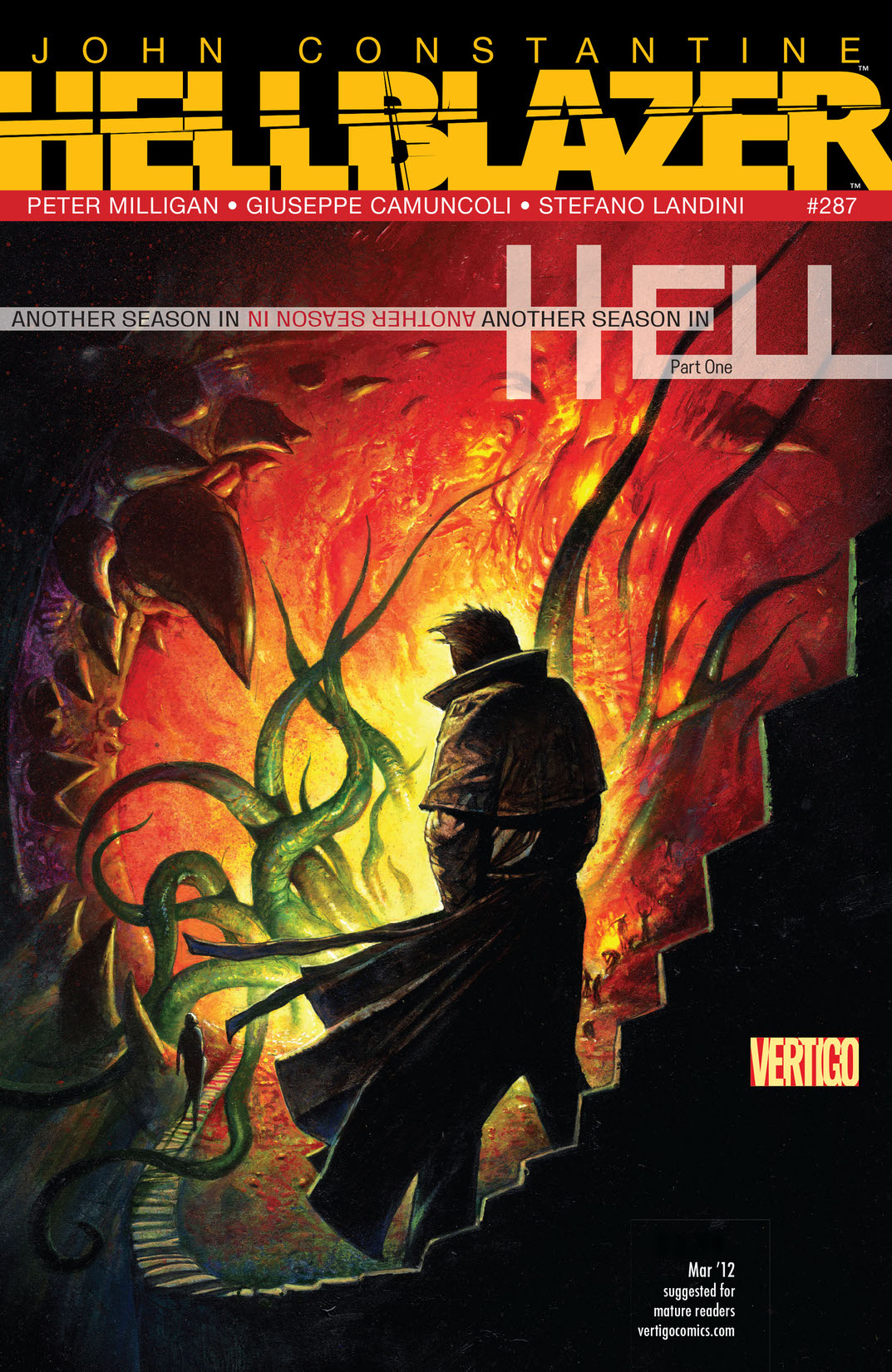 Hellblazer #287 preview images
