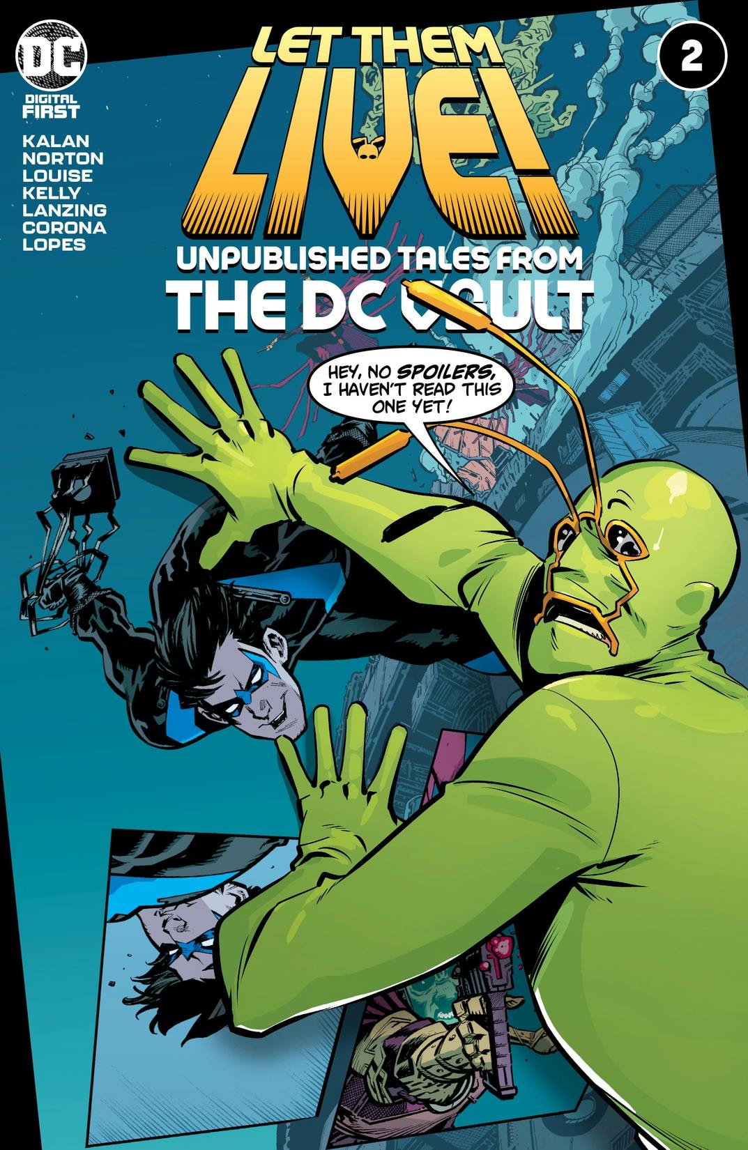 Let Them Live!: Unpublished Tales from the DC Vault #2 preview images