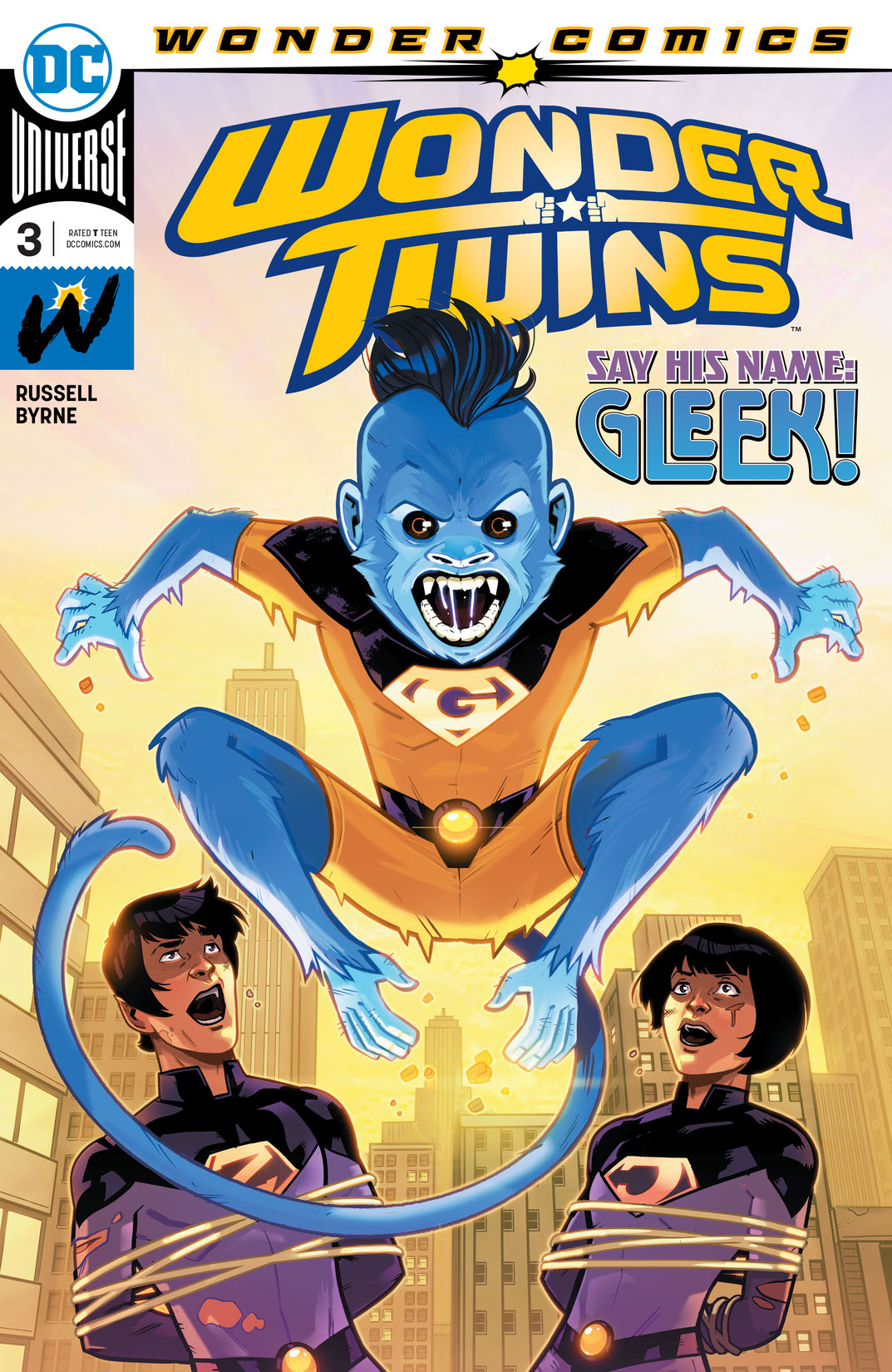 Wonder Twins #3 preview images