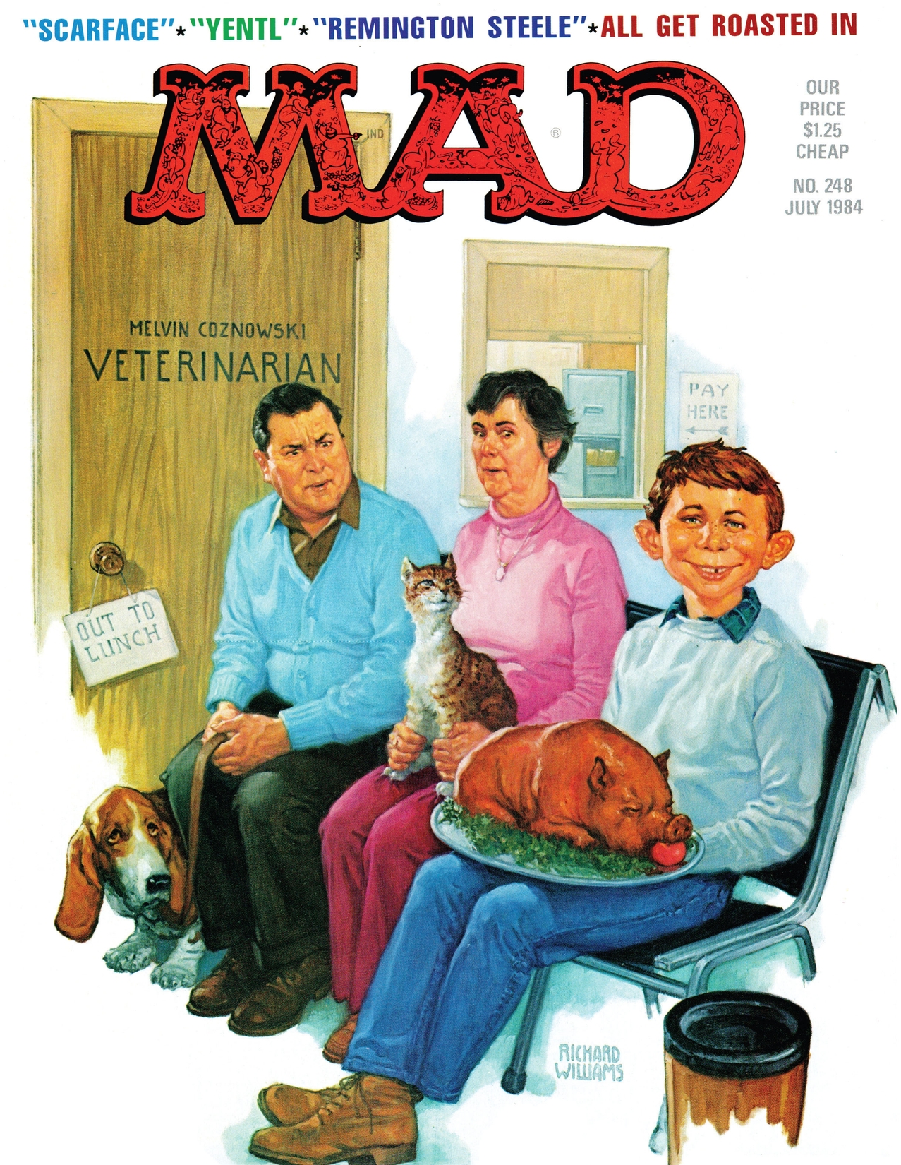 Mad Magazine #248 preview images