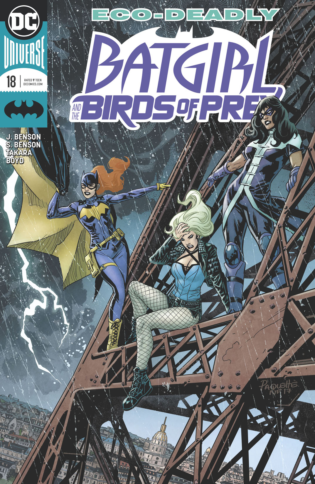 Batgirl and the Birds of Prey #18 preview images