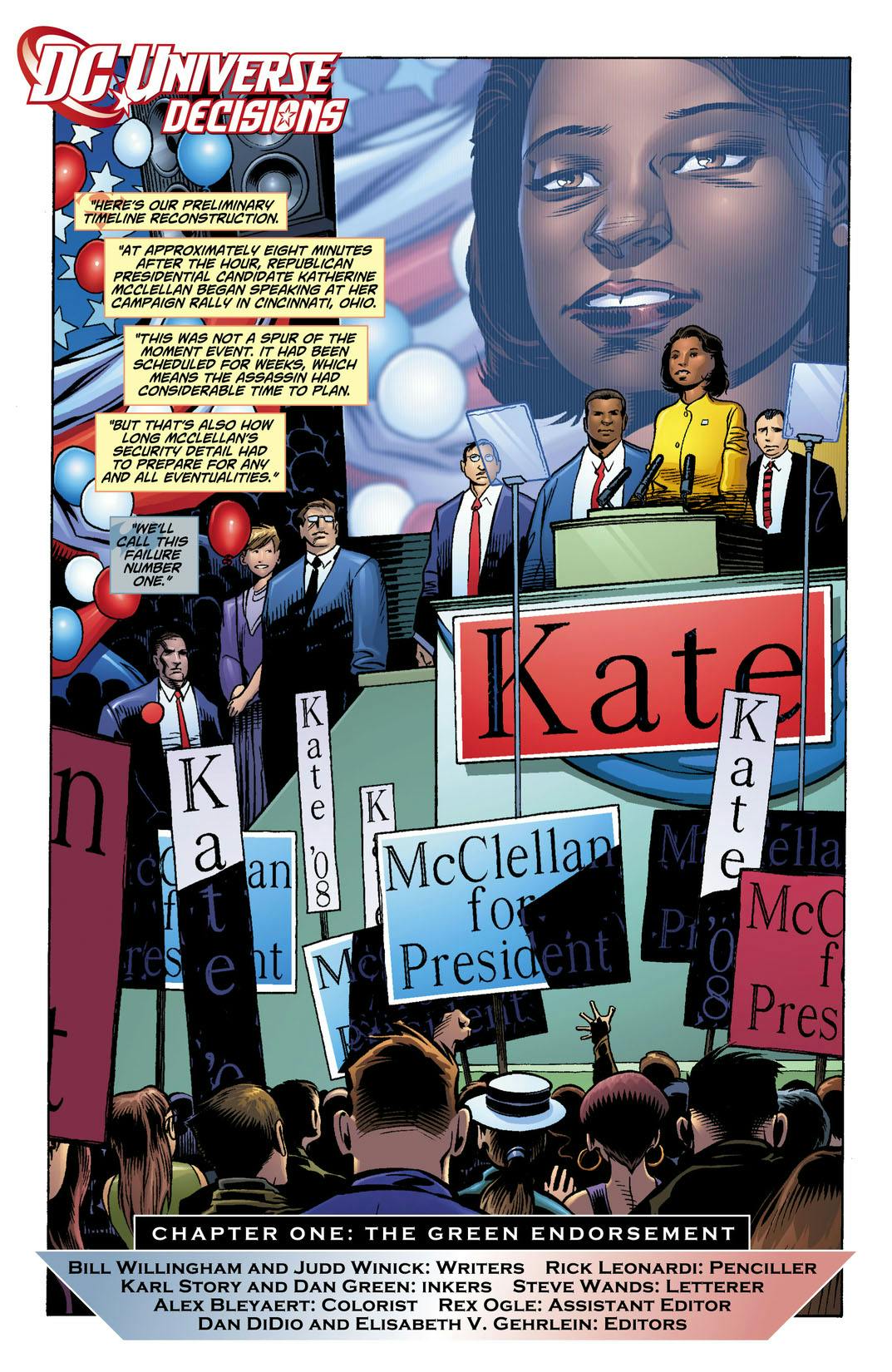 DC Universe: Decisions series preview1