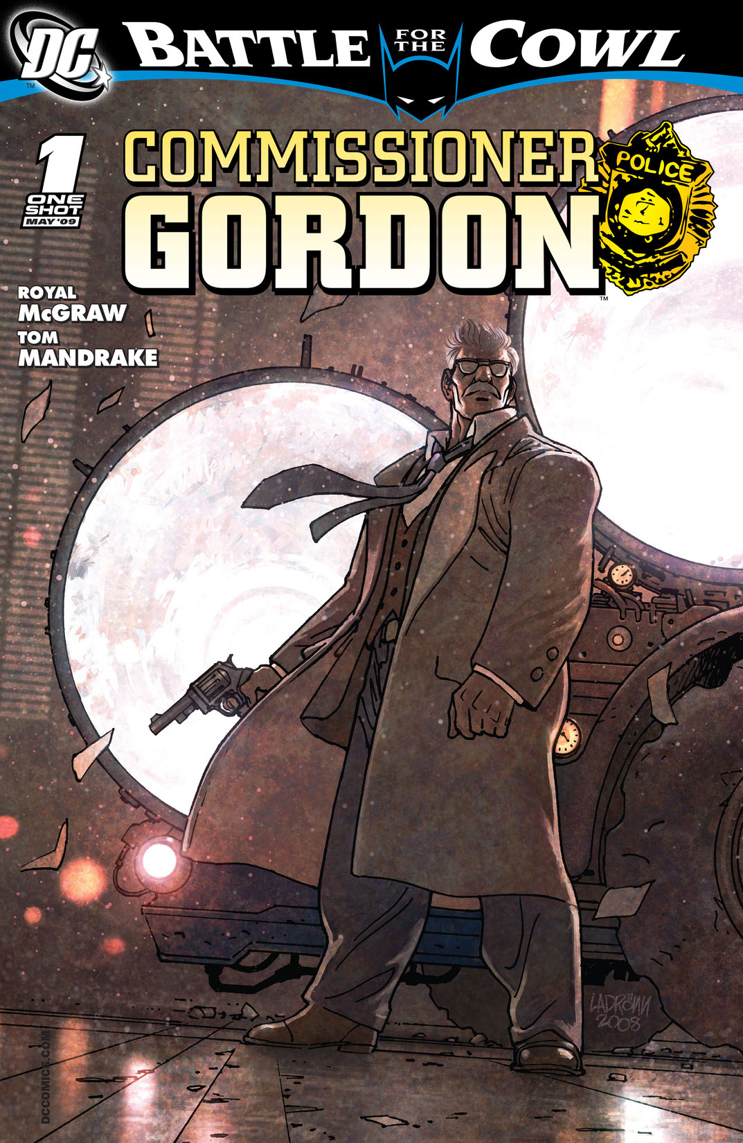 Batman: Battle for the Cowl: Commissioner Gordon #1 preview images
