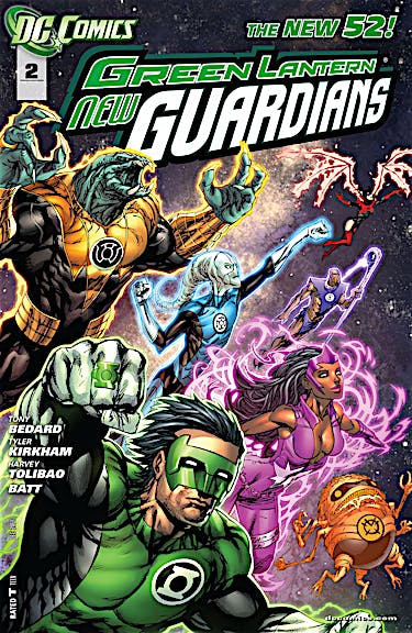 Green Lantern: New Guardians #2 preview images