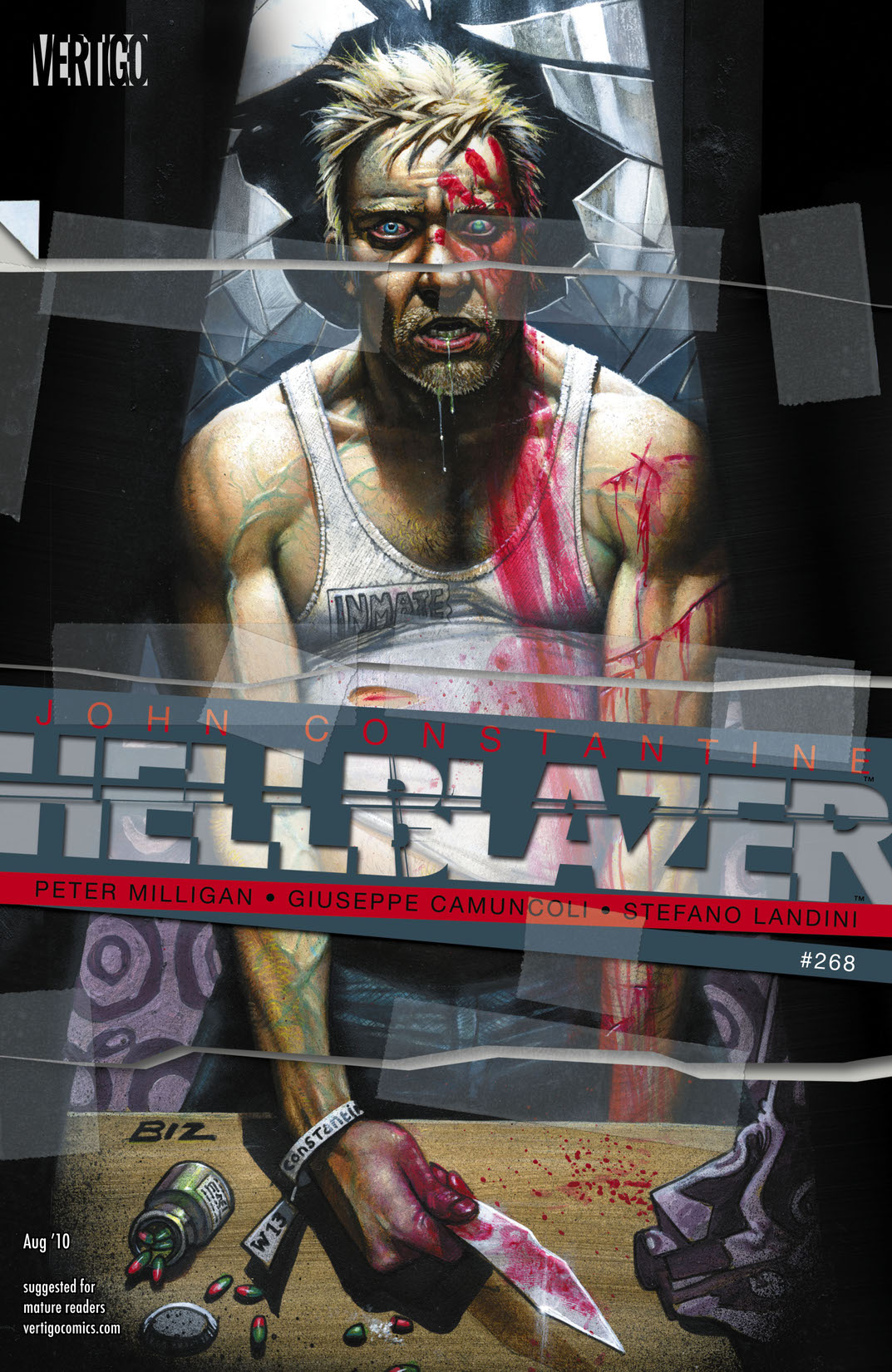 Hellblazer #268 preview images