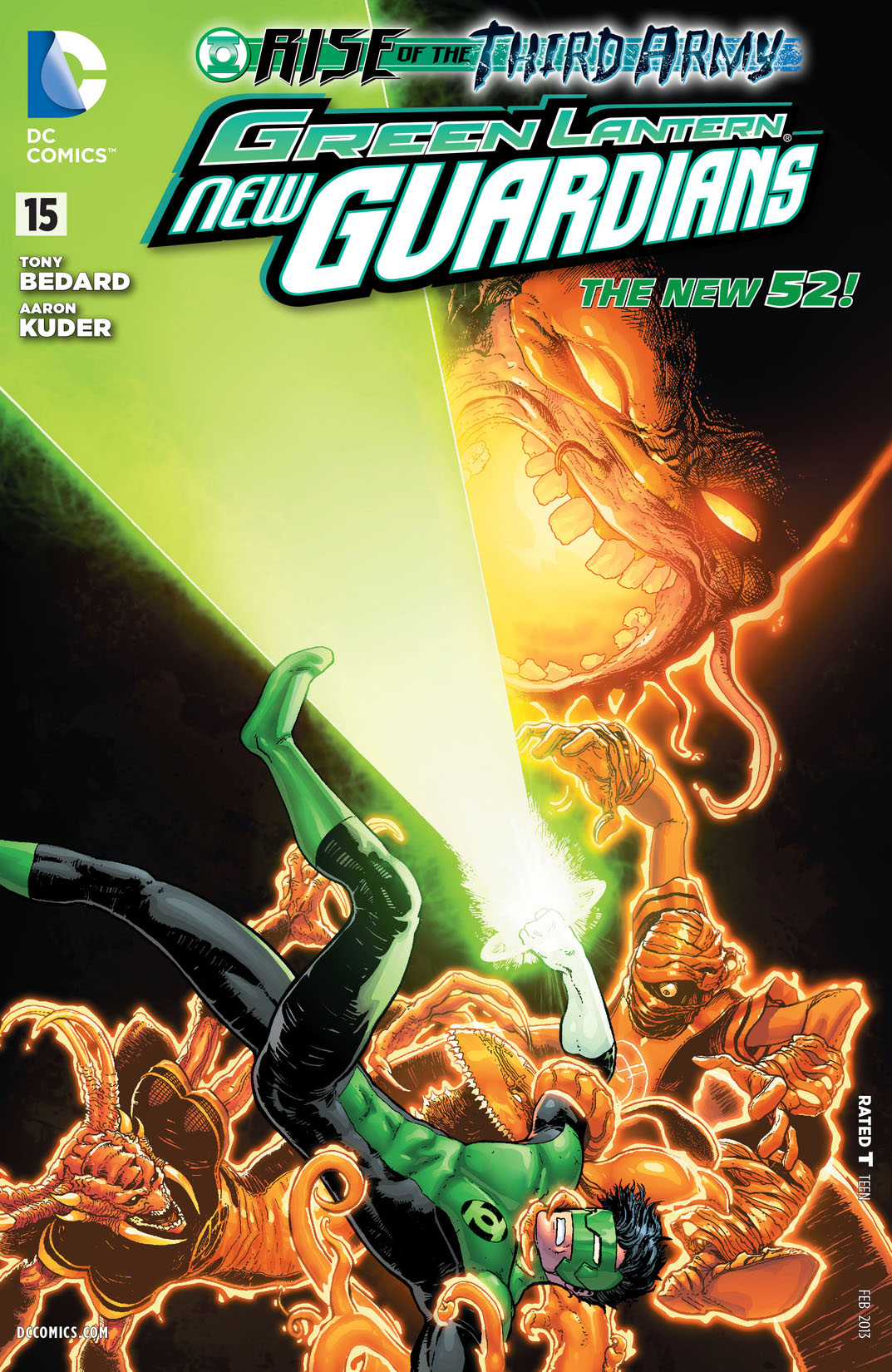 Green Lantern: New Guardians #15 preview images