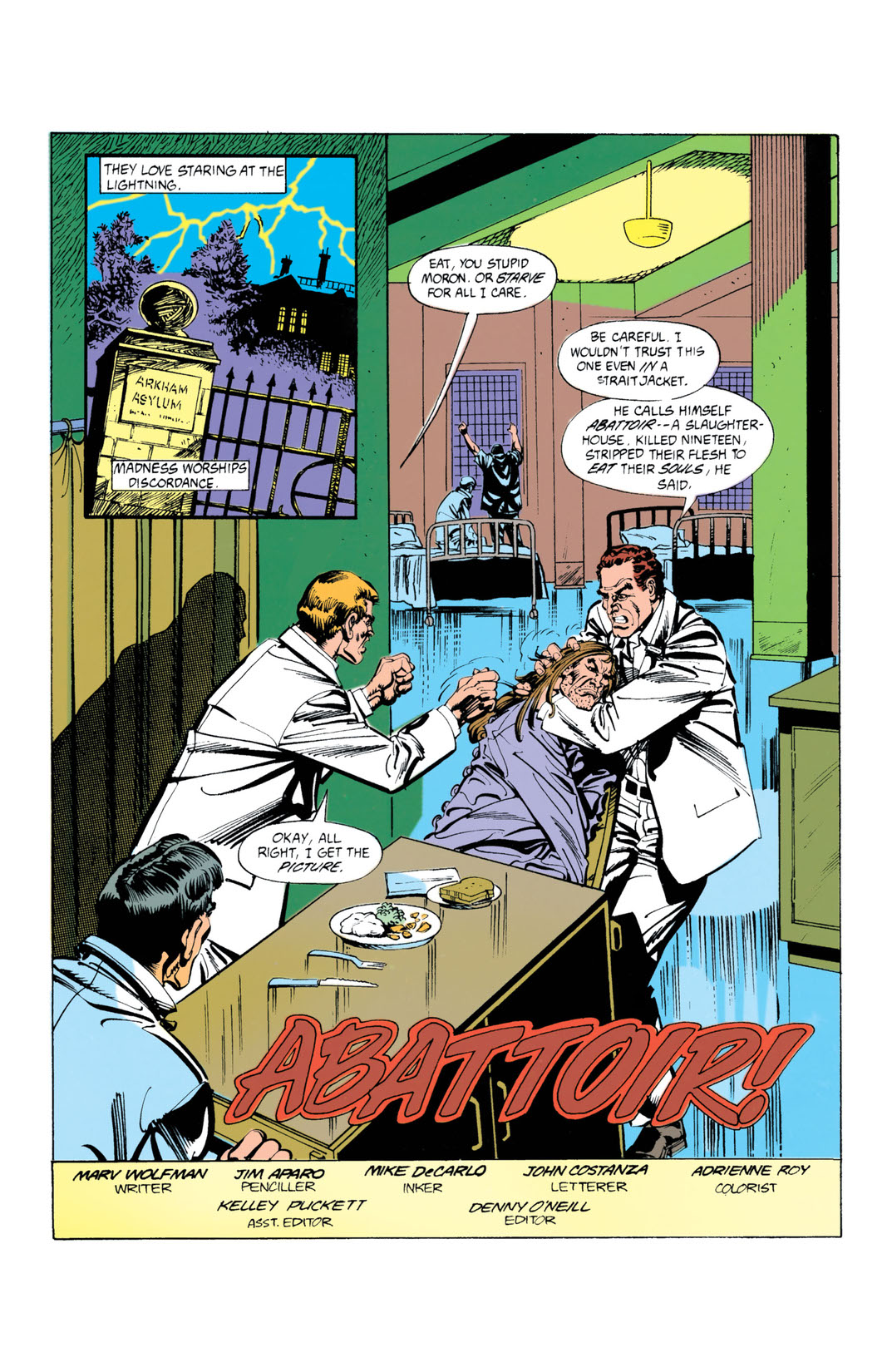 1991 Marv Wolfman & Jim Aparo Detective Comics No.625 