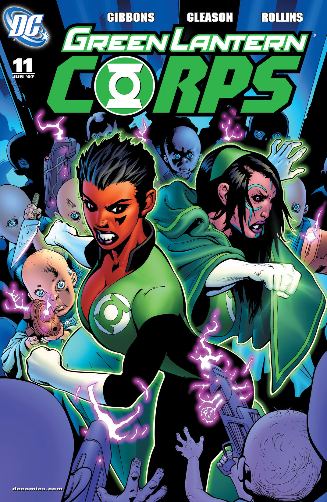Green Lantern Corps (2006-) #11 preview images