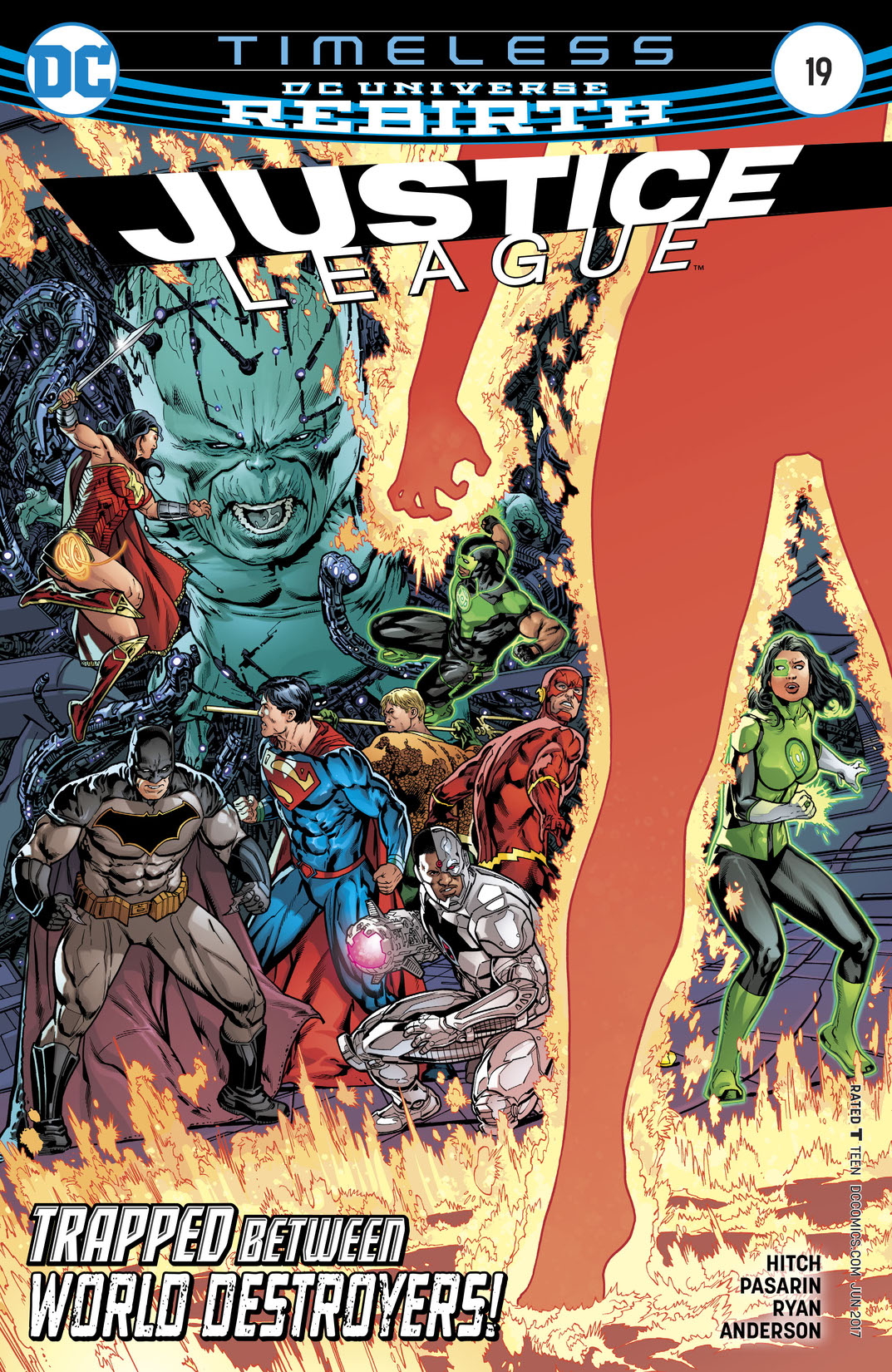 Justice League (2016-) #19 preview images