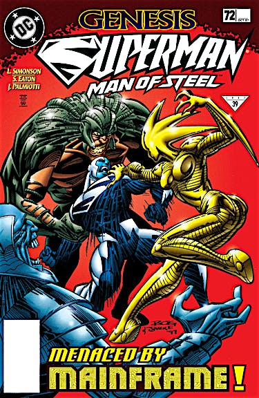 Superman: The Man of Steel #72 preview images