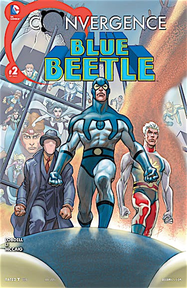 Convergence: Blue Beetle #2 preview images