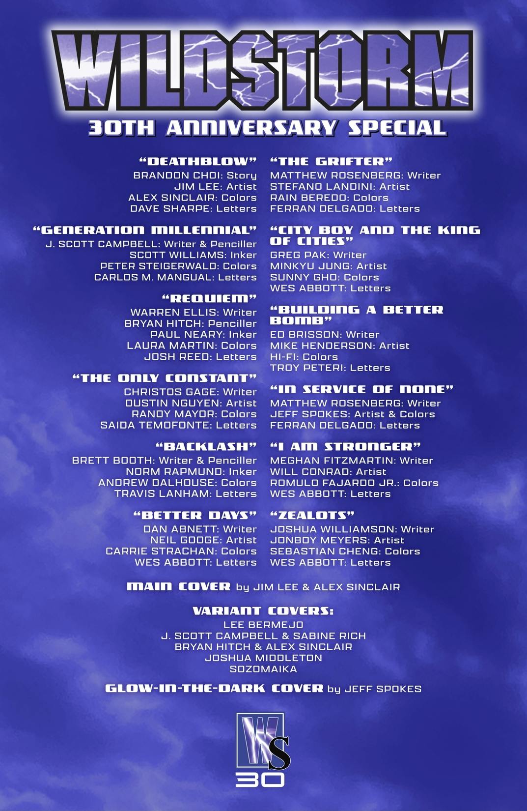 Wildstorm 30th Anniversary Special series preview1