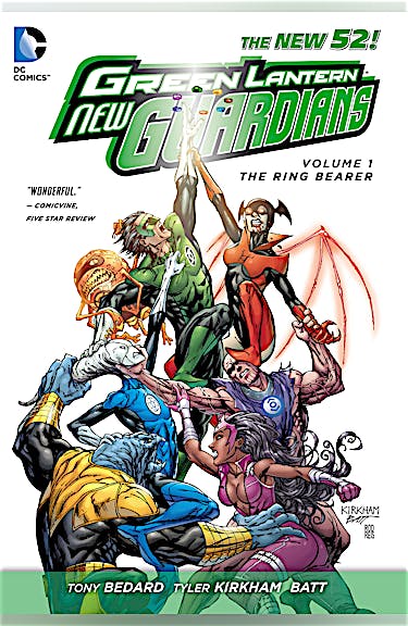 Green Lantern: New Guardians Vol. 1: The Ring Bearer preview images