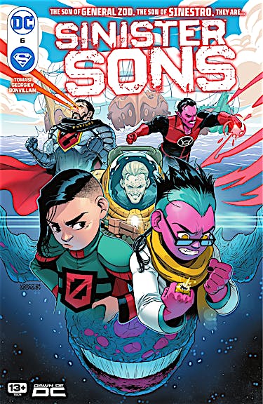 Sinister Sons #6 preview images