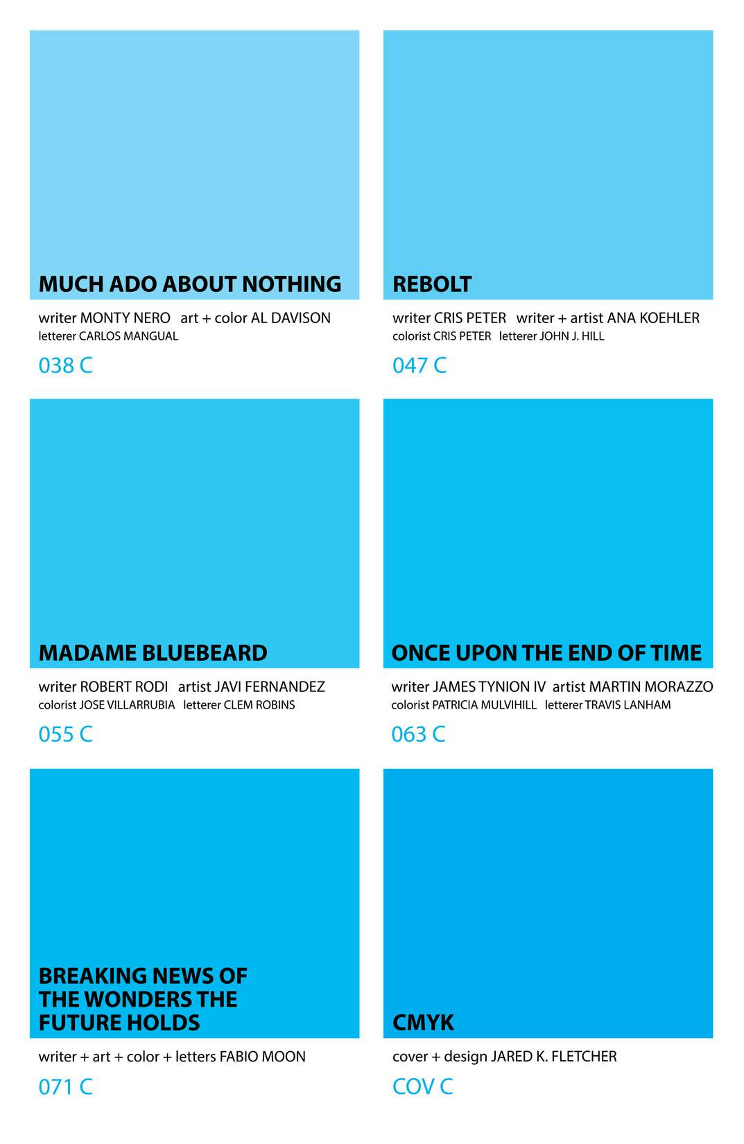 Vertigo Quarterly: CMYK series preview2