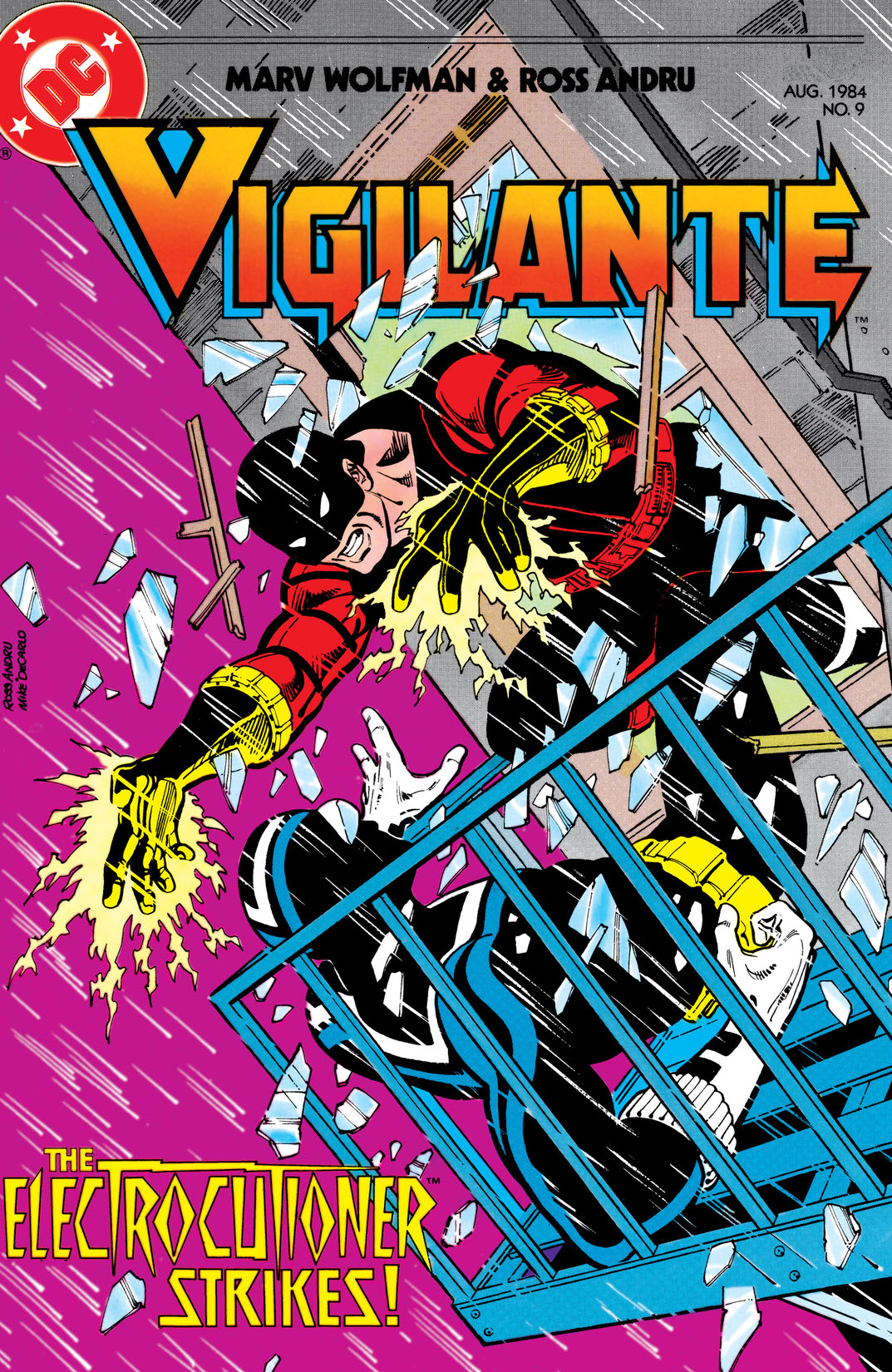 The Vigilante #9 preview images