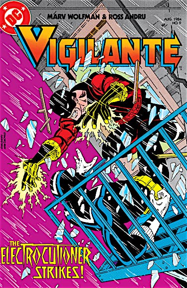 The Vigilante #9 preview images